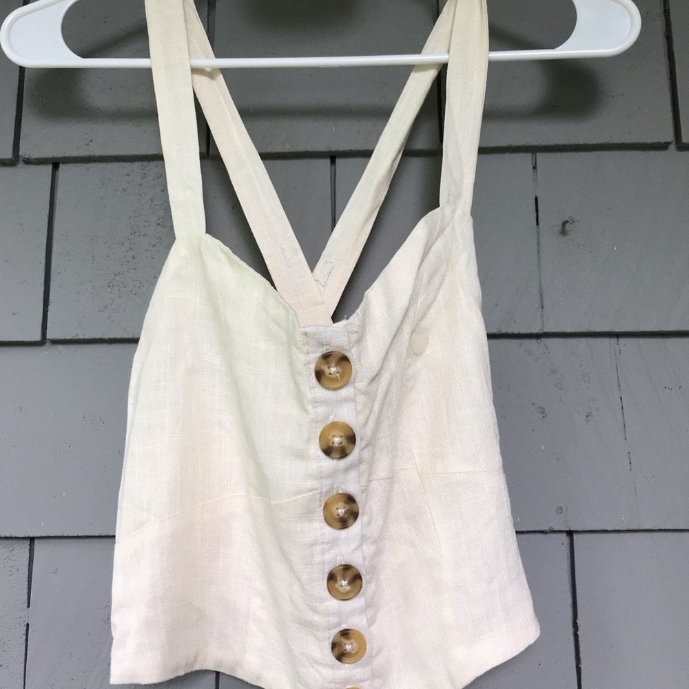 Pacsun Brand Lottie Moss Button up tank